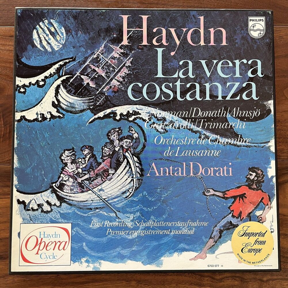 Haydn La Vera Costanza Dorati 3xLP Box Set 1977 Philips 6703 077